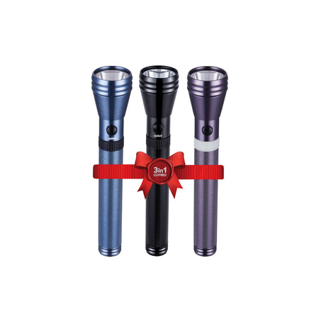 Sanford 5W CREE LED Flashlight | 2200m Range | 580 Lumens | 5000mAh Battery | Rugged & Rechargeable - buysanford