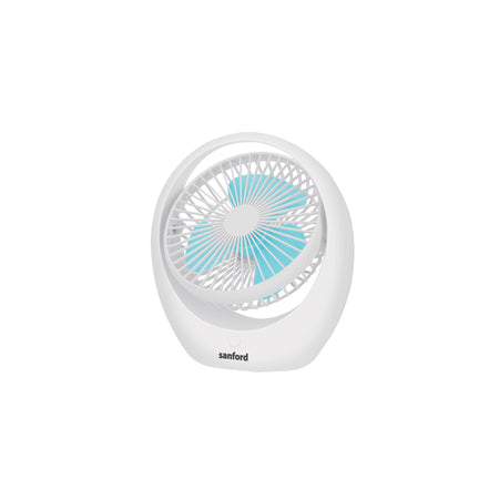 Sanford 3.7V Rechargeable Fan with 2000mAh Battery and 3-Speed Control | SF6658RTF-D - buysanford