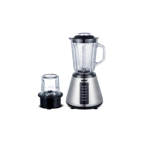 Sanford 600W 2-in-1 Blender & Grinder with Glass Jars and 4-Speed Control | SF6815BR - buysanford
