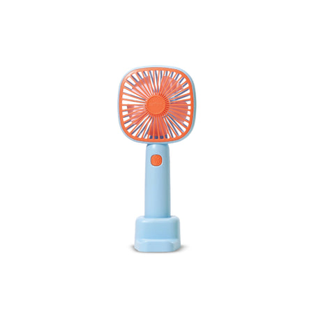 Sanford Rechargeable Hand Fan Combo | With Mobile Holder & Compact High-Speed Fan | USB-C Charging | 3-Speed | Portable Design - buysanford