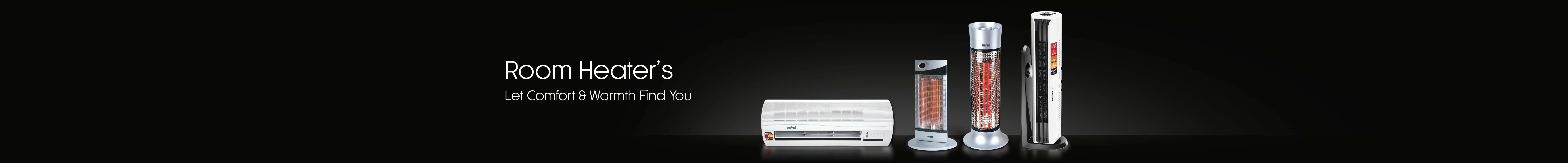winter collection banner featuring room heaters and oil filled heating solutions sanford 
