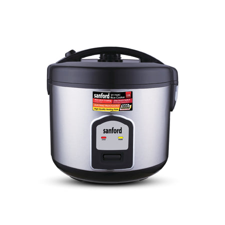 2.8L rice cooker 1000W non stick pot keep warm function sanford 1