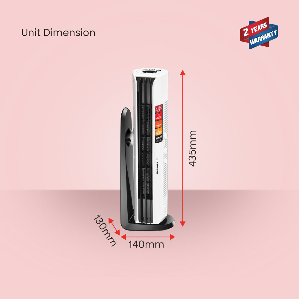 Sanford 1800W Dual Position Heater - Convertible -  SF1214RH - buysanford