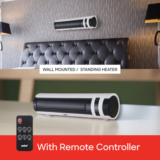 Sanford Wall Mounted Room Heater With Remote| SF1222RH - buysanford