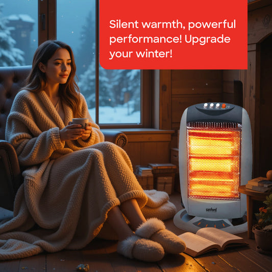Sanford 3 Level Heat Halogen Room Heater | SF1251RH - buysanford