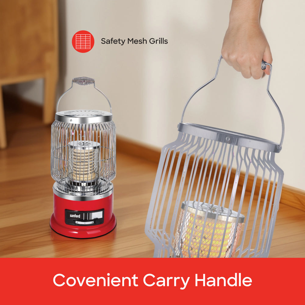 Sanford instant warmth heater portable design with carry handle