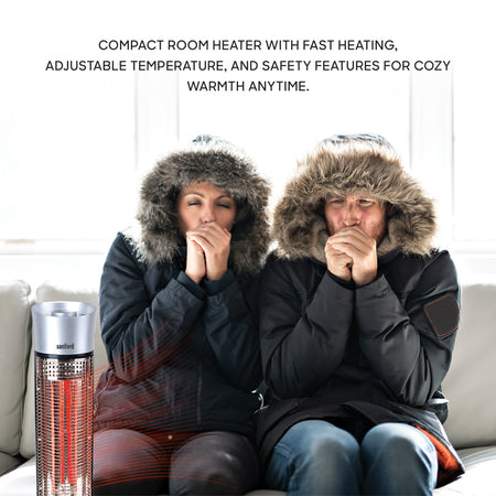 Sanford 900W Tower Room Heater with Safety Tip-Over Switch | SF1281CRH - buysanford
