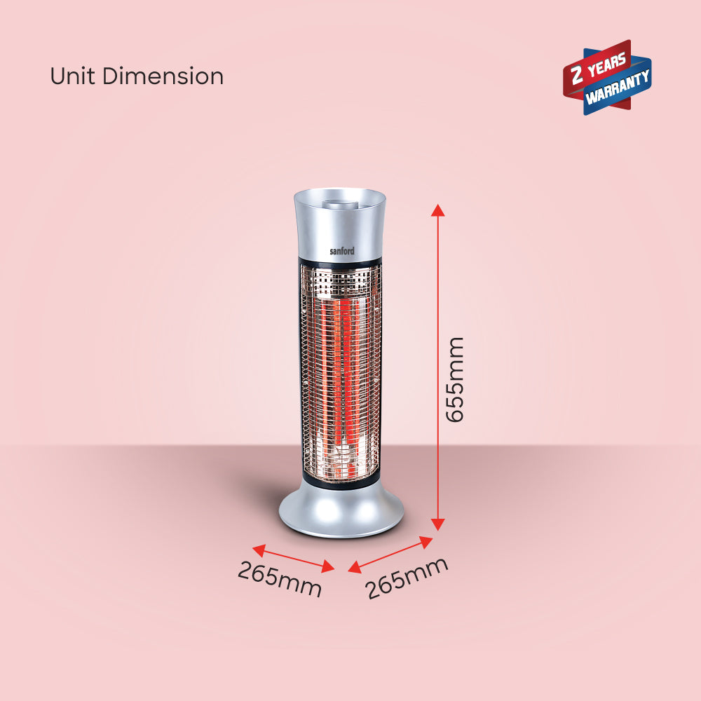 Sanford 900W Tower Room Heater with Safety Tip-Over Switch | SF1281CRH - buysanford