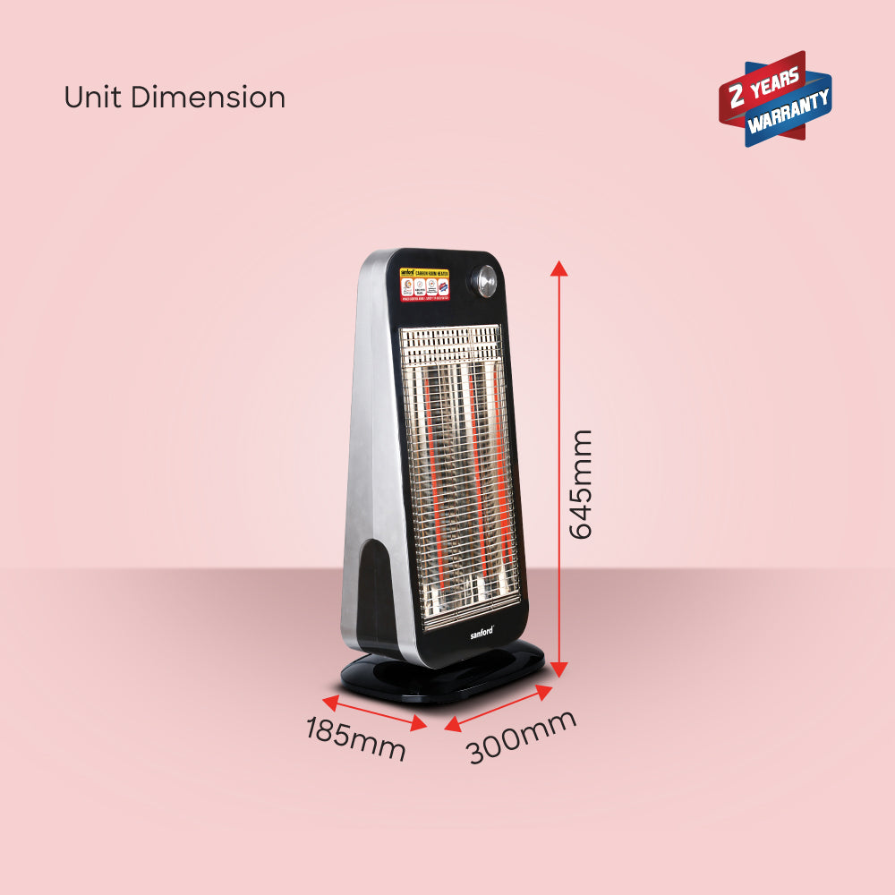 Sanford 900W Room Heater with Safety Mesh & Energy-Saving Heat Settings | SF1287CRH - buysanford