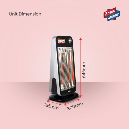 Sanford 900W Room Heater with Safety Mesh & Energy-Saving Heat Settings | SF1287CRH - buysanford