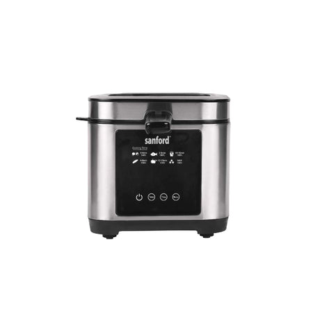 1200W 2.5L deep fryer led touch screen timer sanford 1