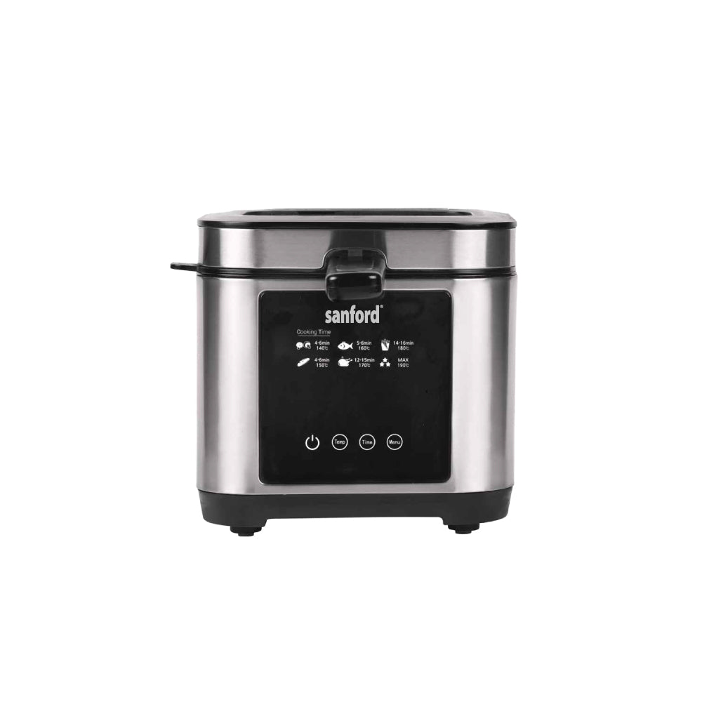 Sanford 1200W 2.5L Deep Fryer with LED Touch Screen and Timer | SF1304DF - buysanford