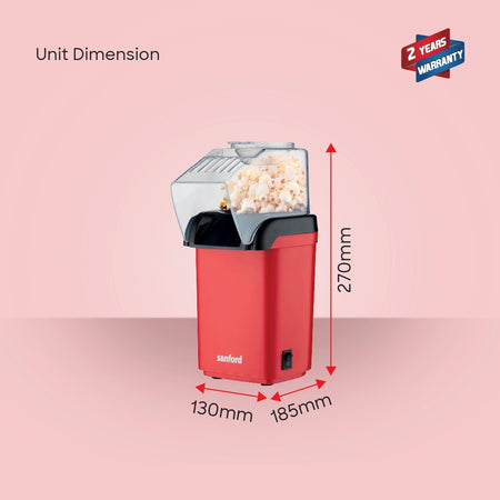  popcorn maker electric 1200W sanford 6