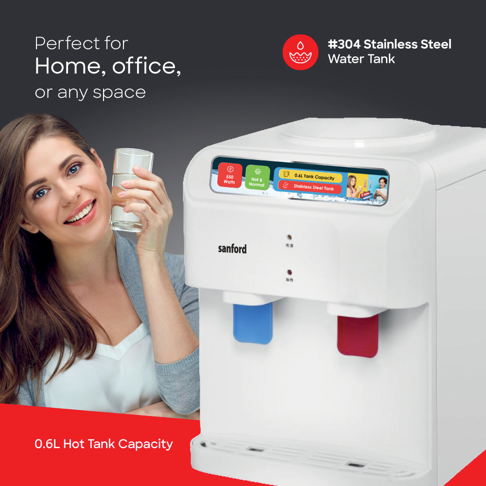 Sanford  Desktop Dual Hot Normal Water Dispenser | SF1404WD - buysanford