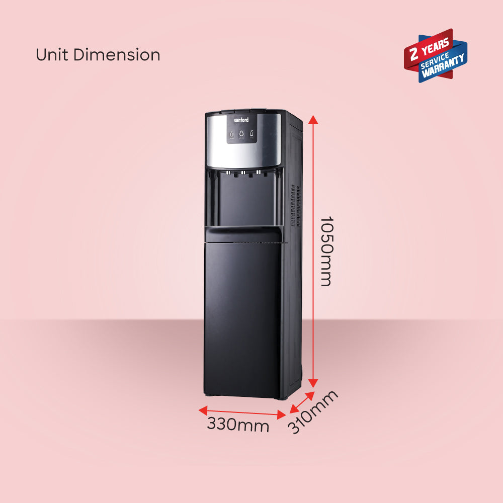 Sanford Bottom Load Hot, Cold and Normal Water Dispenser | SF1408WD - buysanford