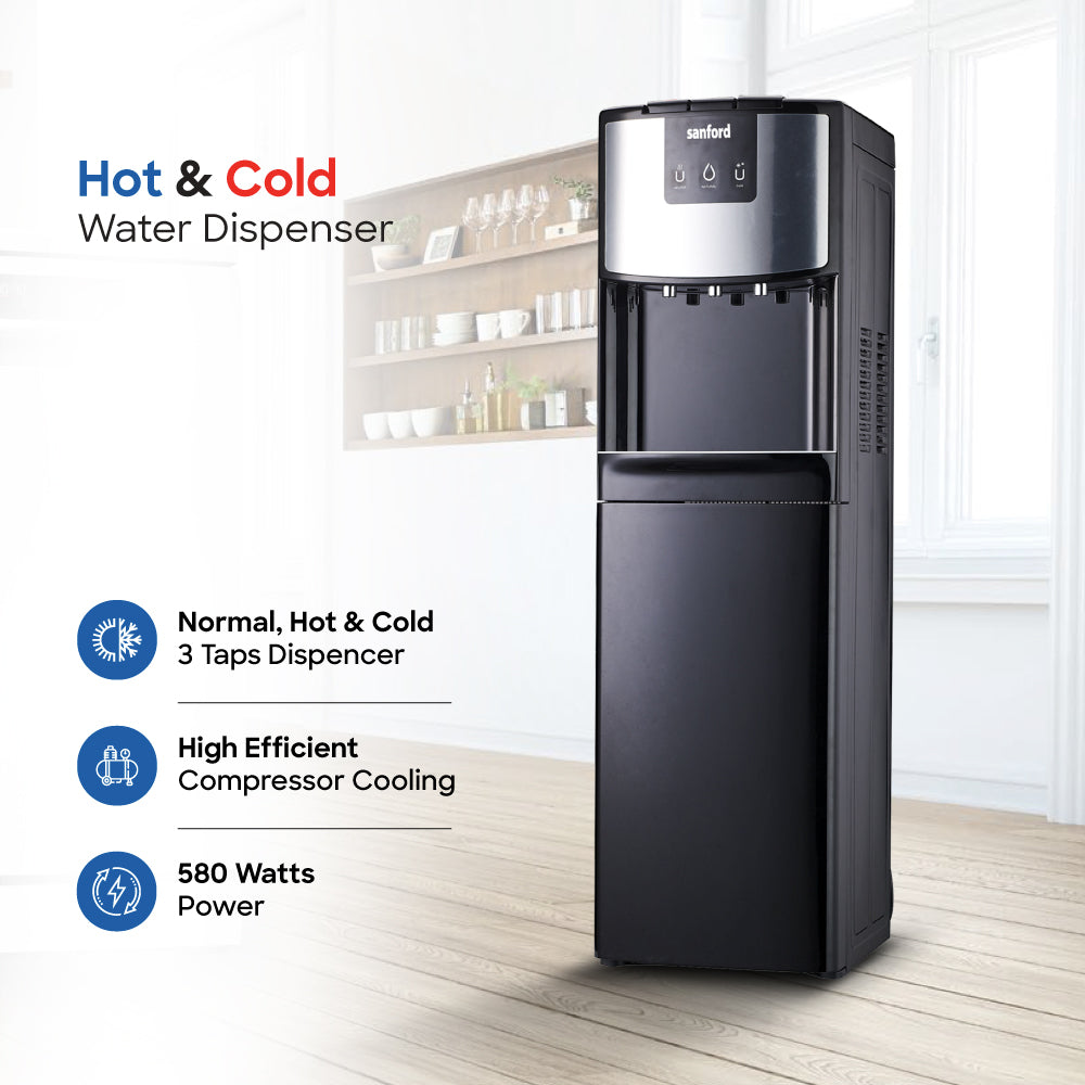 Sanford Bottom Load Hot, Cold and Normal Water Dispenser | SF1408WD - buysanford