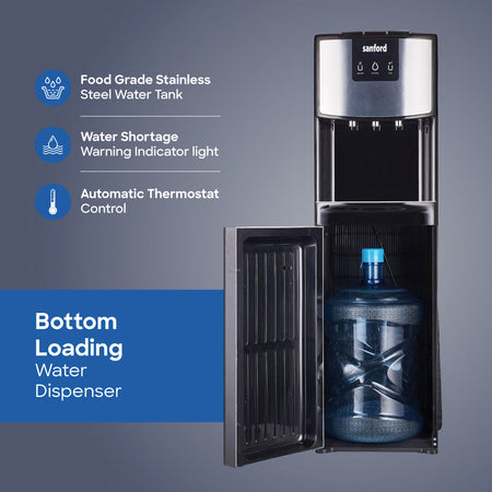 Sanford Bottom Load Hot, Cold and Normal Water Dispenser | SF1408WD - buysanford