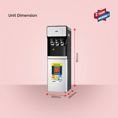 Sanford Hot & Cold Top Load Water Dispenser with Convenient Storage Cabinet | SF1412WD - buysanford