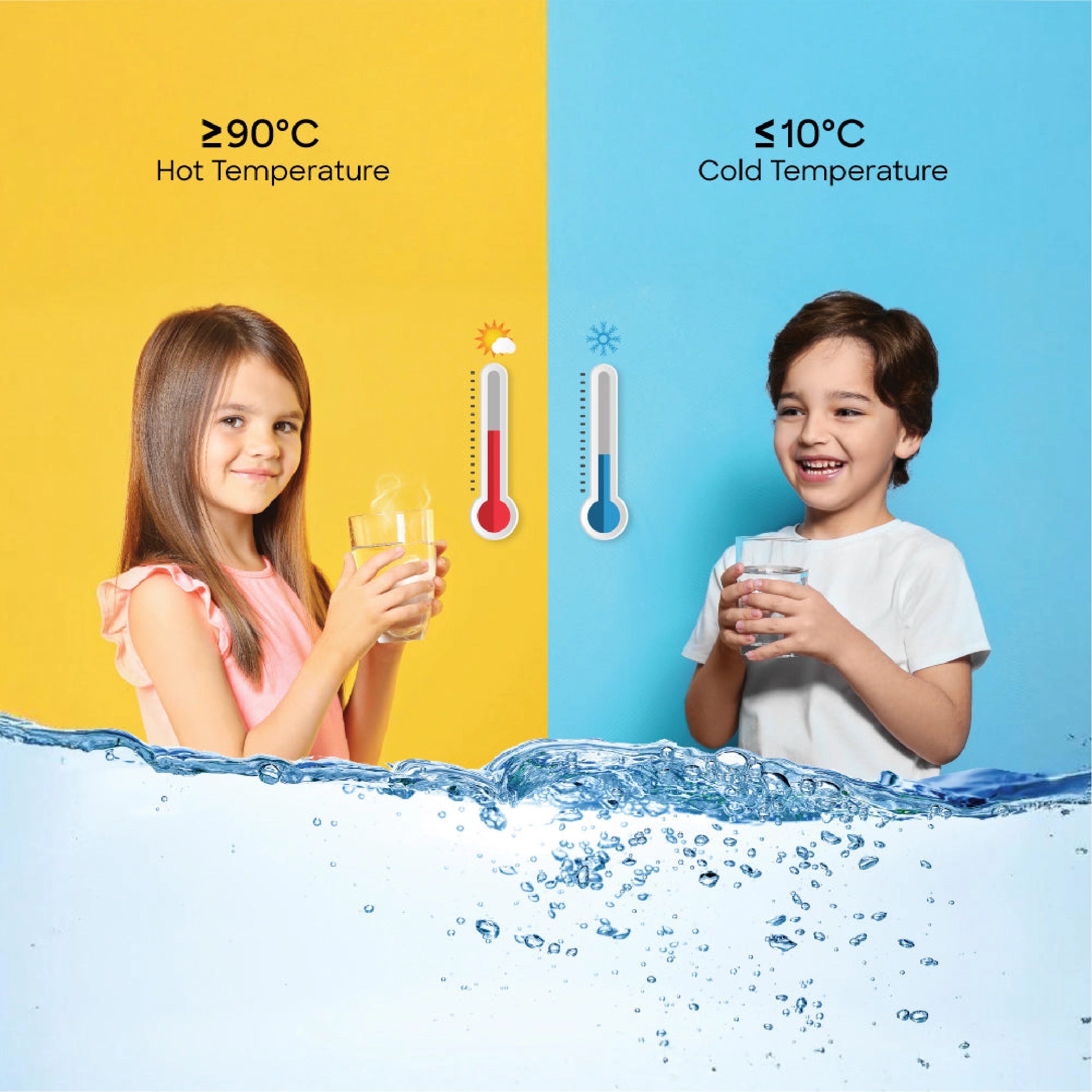 desktop hot and cold water dispenser compact sanford 5