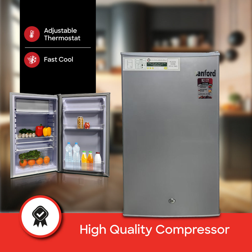 Sanford 92L Single Door Refrigerator - Defrost | SF1704RF - buysanford