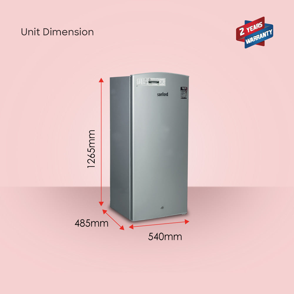 Sanford 190L Double Door Refrigerator - Defrost | SF1721RF - buysanford