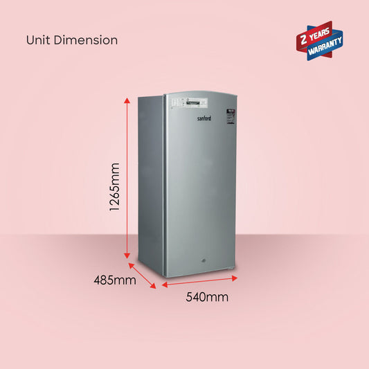Sanford 190L Double Door Refrigerator - Defrost | SF1721RF - buysanford