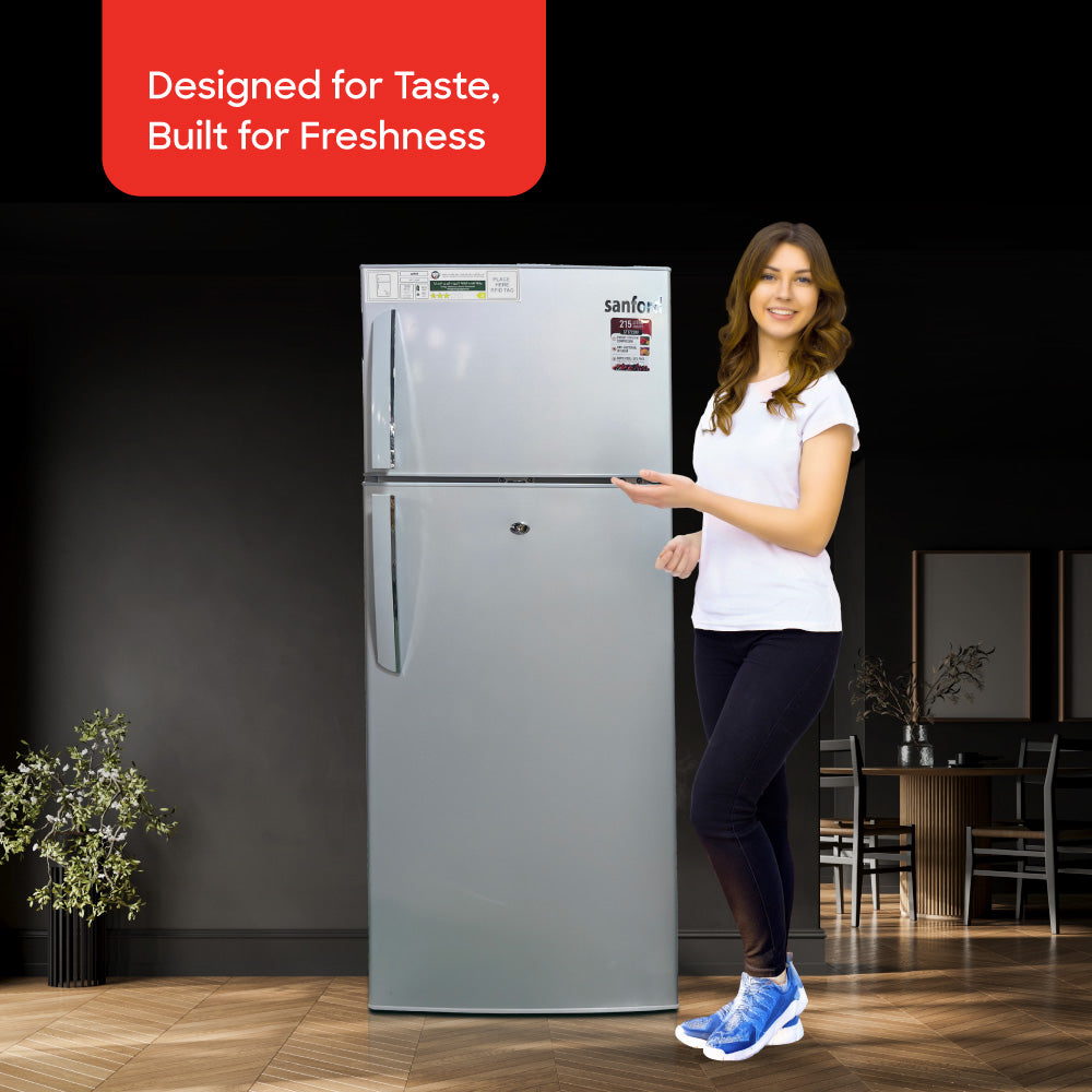 Sanford 215L Double Door Refrigerator - Defrost | SF1722RF - buysanford