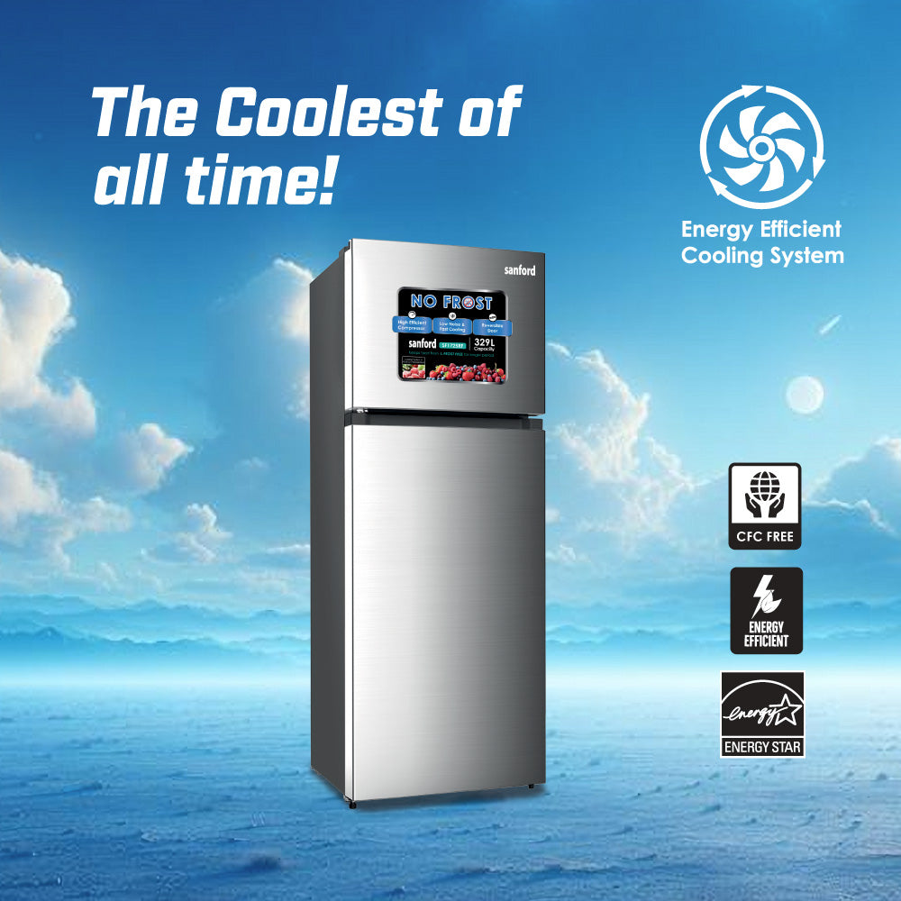 Sanford 329L Double Door Refrigerator With No Frost Technology | SF1725RF - buysanford