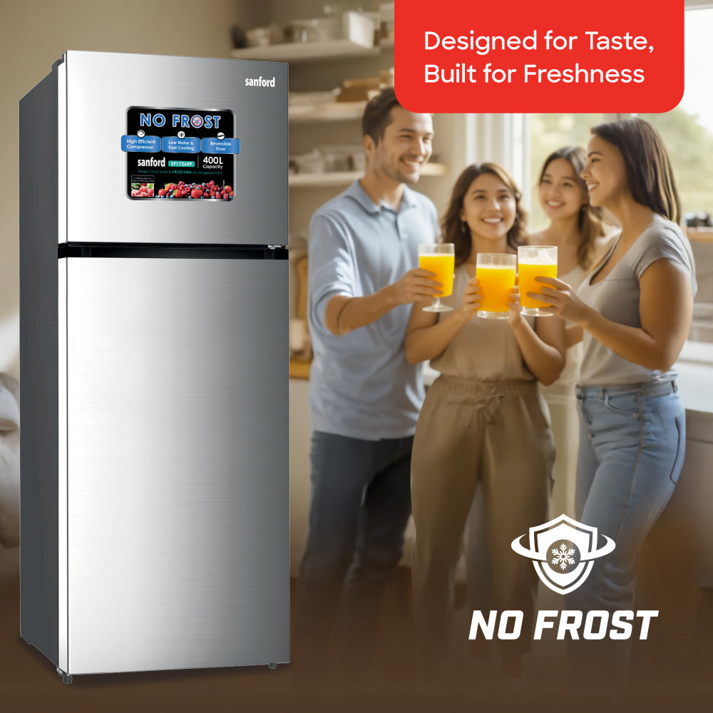 Sanford 400L Double Door Refrigerator With No Frost Technology | SF1726RF - buysanford