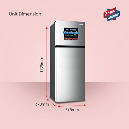 Sanford 400L Double Door Refrigerator With No Frost Technology | SF1726RF - buysanford