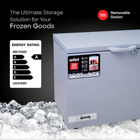 SANFORD CHEST FREEZER 238.0 LITRE - buysanford