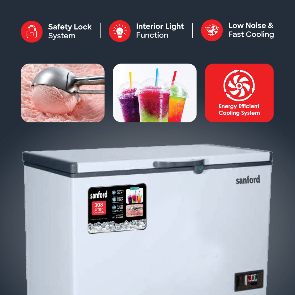 SANFORD CHEST FREEZER 308.0 LITRE - buysanford