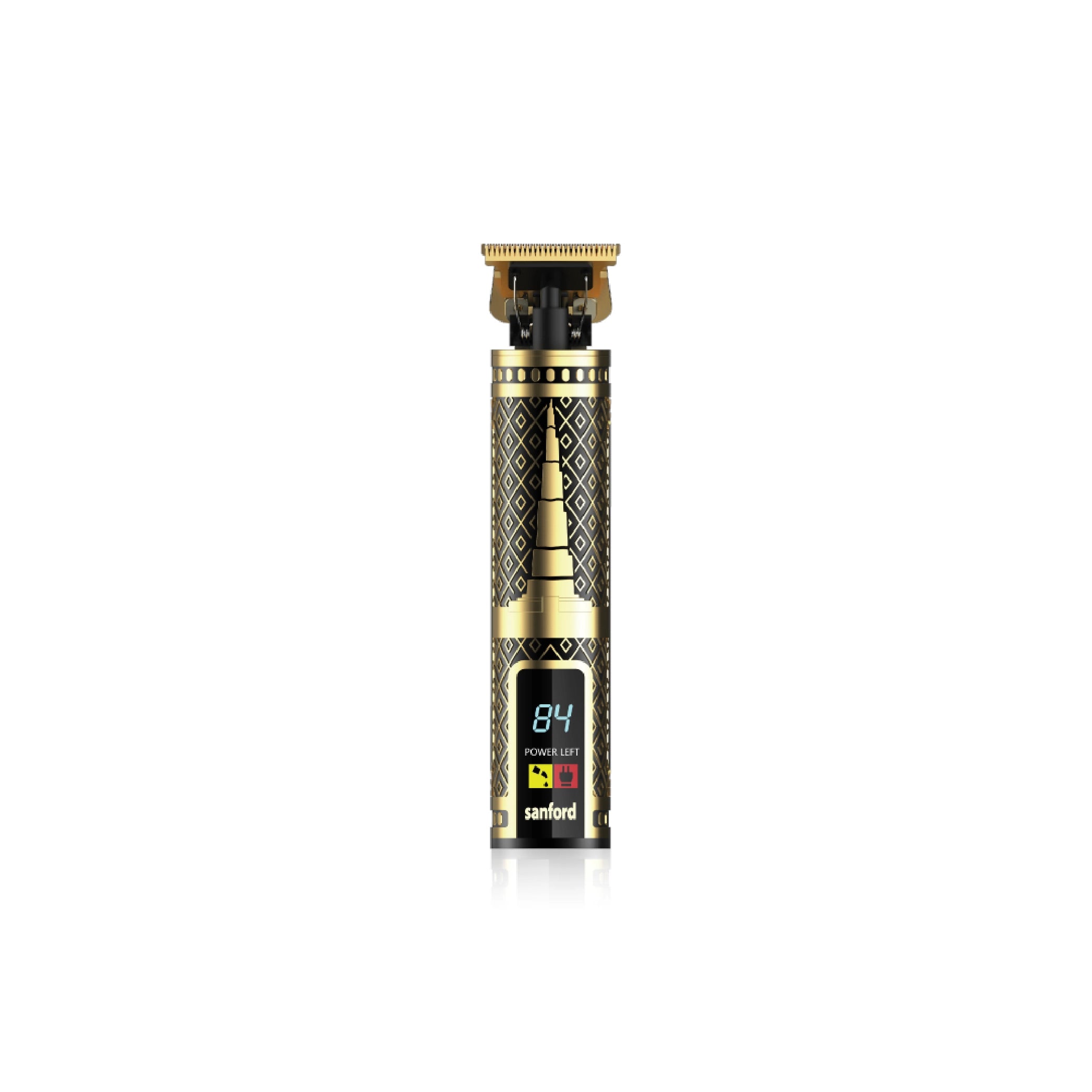 hair trimmer t blade digital display type c charging sanford 1