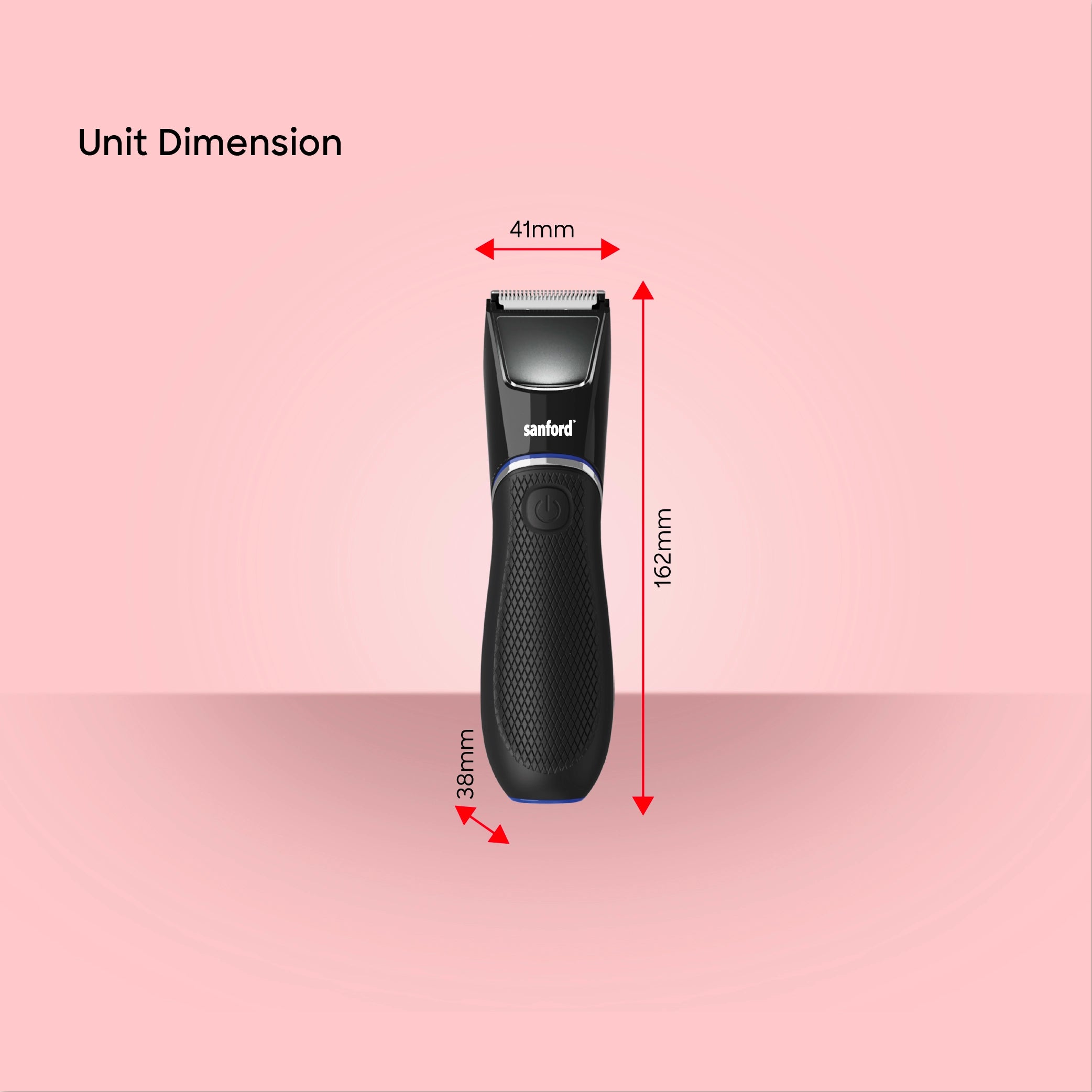hair trimmer IPX6 waterproof 120 minutes runtime sanford 8