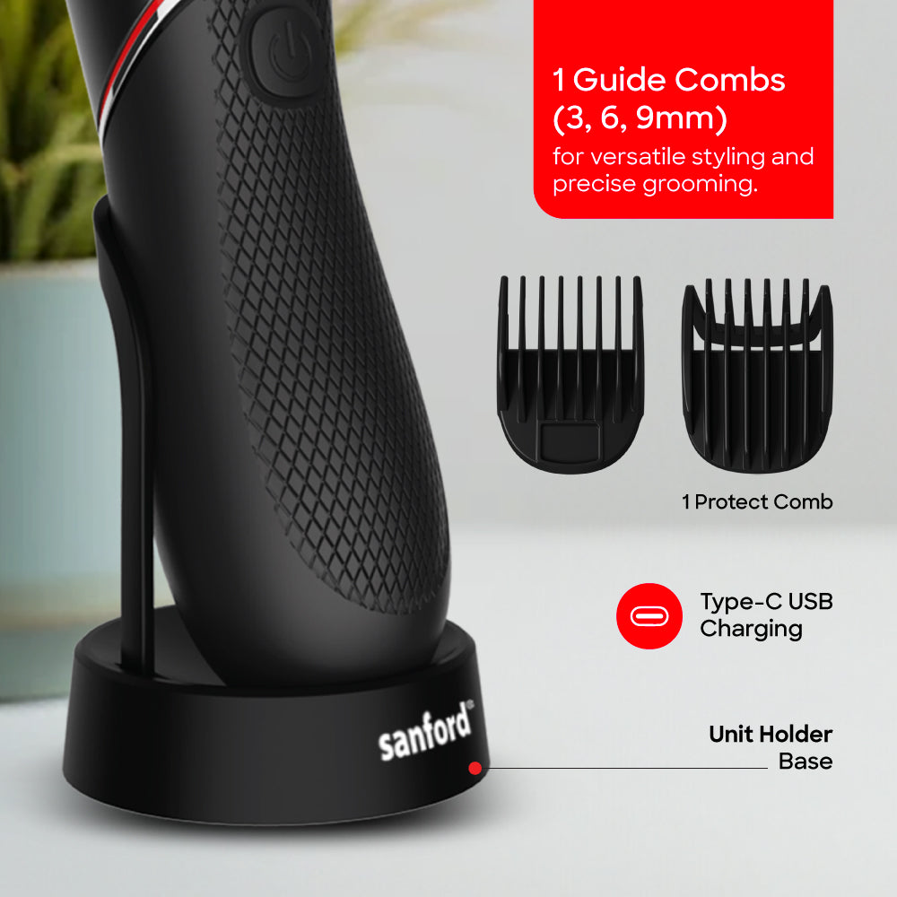 Sanford Rechargeable Cordless Hair Trimmer | SF1956HC - A - buysanford