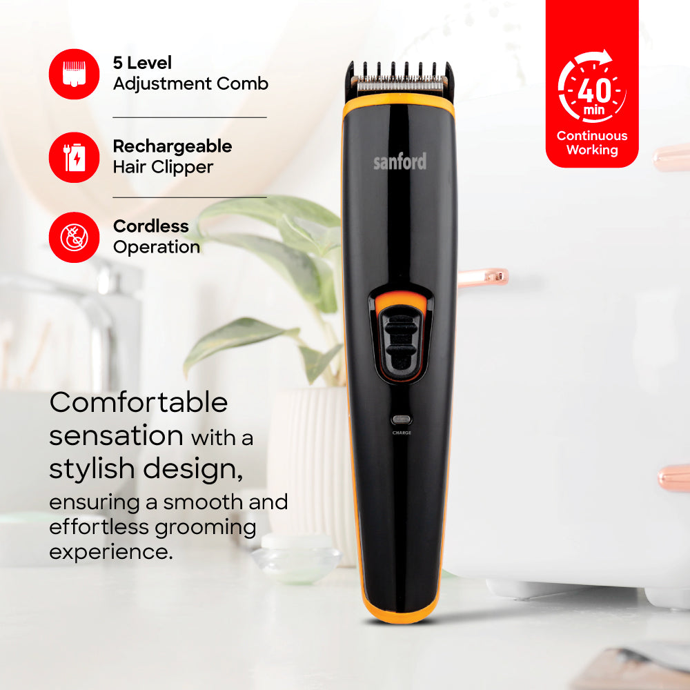 Sanford Rechargeable Cordless Hair Trimmer | SF1968HC - buysanford
