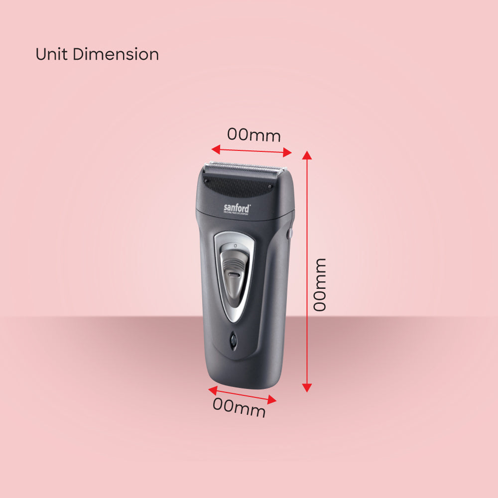 Sanford Electric Shaver with Dual Blades and Pop-Up Trimmer | SF1989MS - buysanford