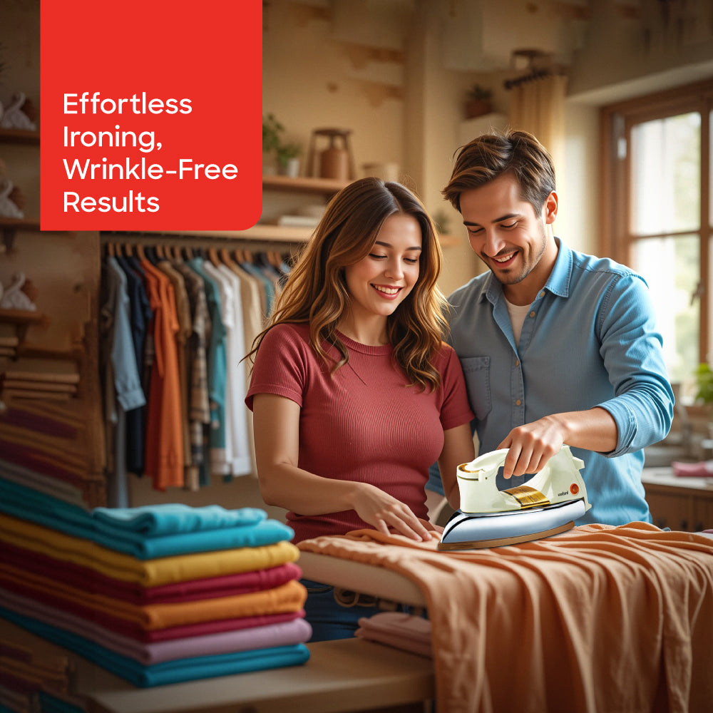 Sanford 1100W Heavy Weight Dry Iron with Ceramic Coated Soleplate | SF21DI - buysanford