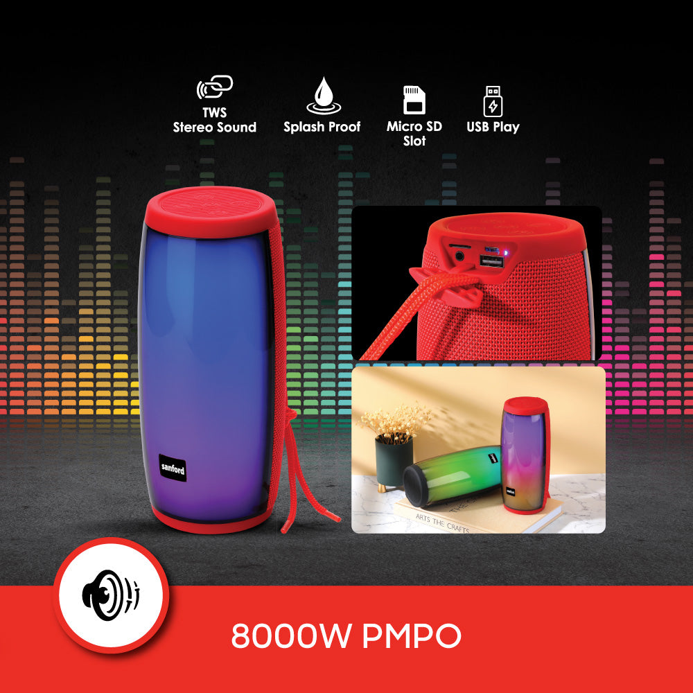 Sanford Rechargeable Bluetooth Portable Speakers | SF2214PS - buysanford