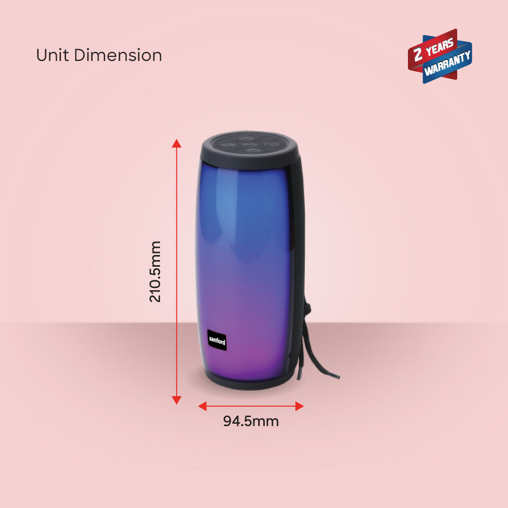 Sanford Rechargeable Bluetooth Portable Speakers | SF2214PS - buysanford