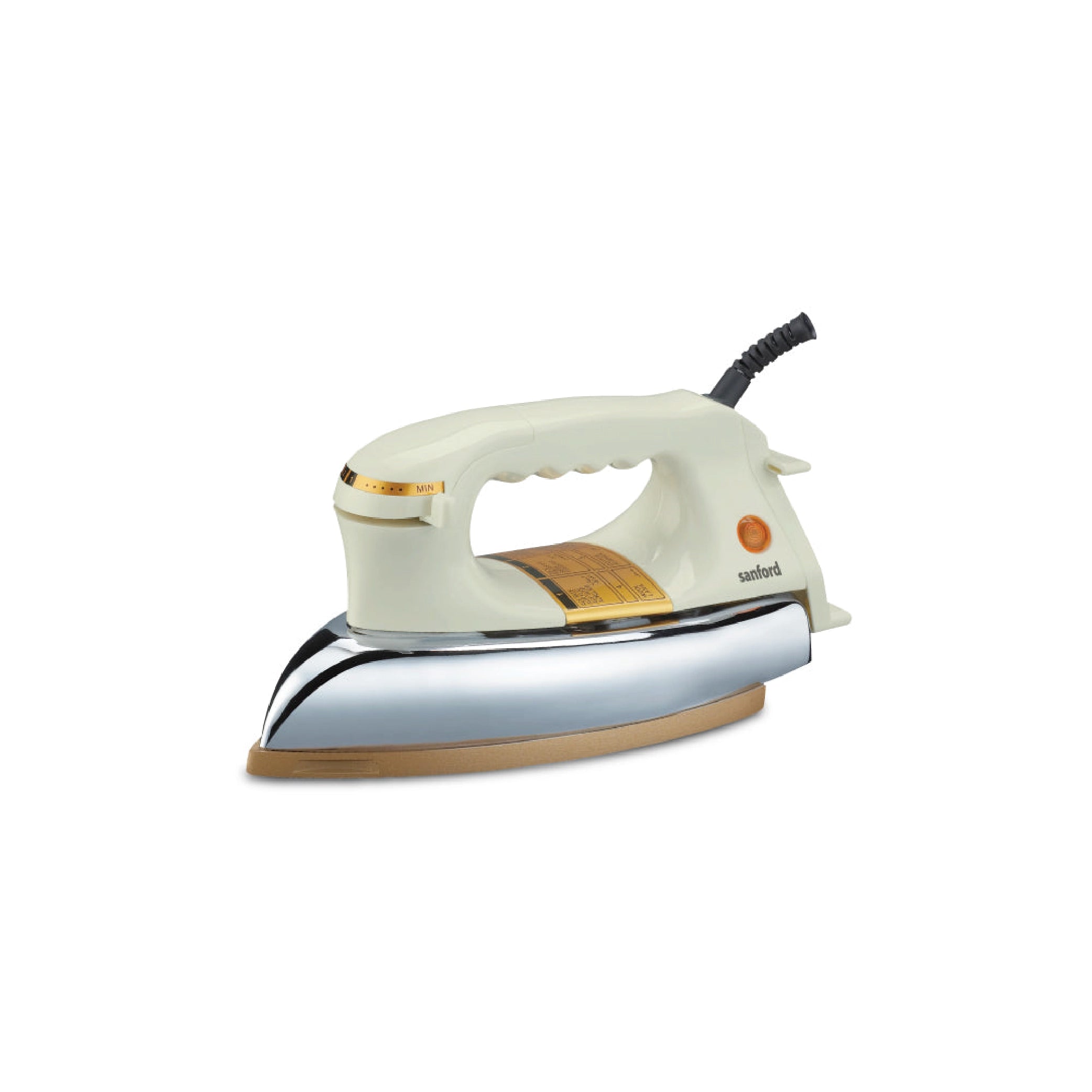1200W heavy weight dry iron ceramic coated soleplate sanford 1