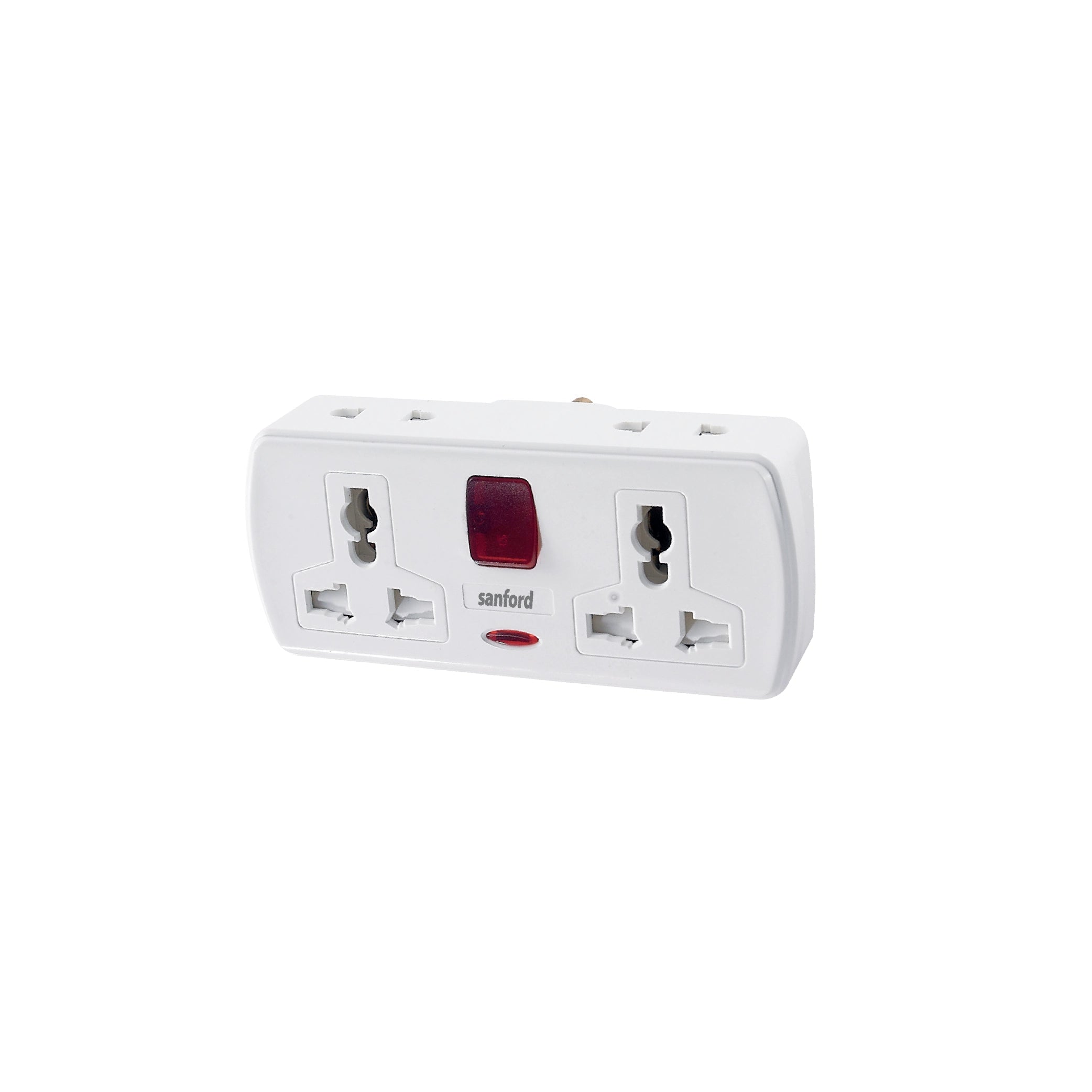 2 way socket adapter 13A surge protection power plug sanford 1