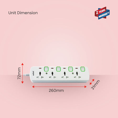 Sanford 4 Way Extension Socket | SF2302ES - buysanford