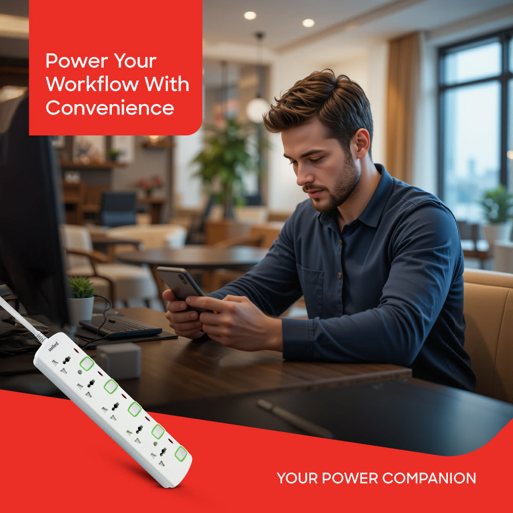 Sanford 5 Way Extension Socket | SF2303ES - buysanford