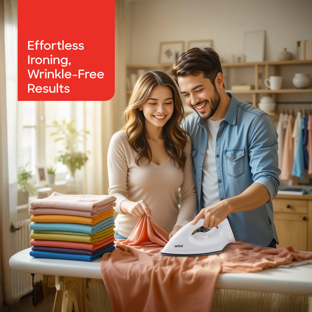 Sanford Light Weight Dry Iron With Non-Stick Coated| SF23DI - buysanford