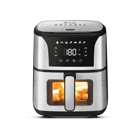 Sanford Digital Air Fryer 5.5L with Cooking Window and LED Display - SF2450AF - buysanford