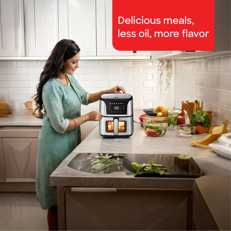 Sanford Digital Air Fryer 5.5L with Cooking Window and LED Display - SF2450AF - buysanford
