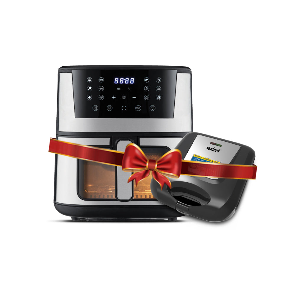 Sanford 7L Digital Air Fryer with 4-Slice Sandwich Maker – Healthy Cooking Combo - buysanford