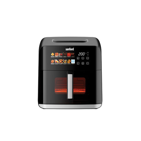 digital best air fryer 8L double heating 12 presets sanford 1