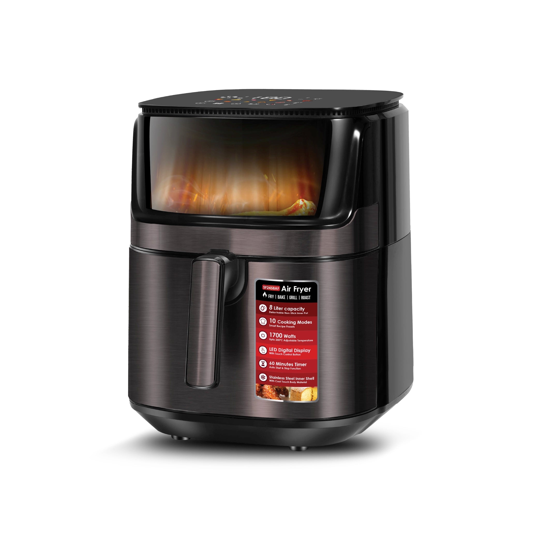 7L air fryer triple heat cooking 1000W sanford 1
